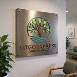 画像14: 生命の木と水の循環を表すエコロゴ (14)