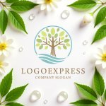 画像9: 生命の木と水の循環を表すエコロゴ (9)