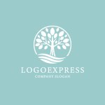 画像4: 生命の木と水の循環を表すエコロゴ (4)