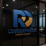 画像15: RDの文字が融合した力強いロゴ (15)