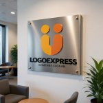 画像7: U字の人々の繋がりを表現した温かいロゴ (7)