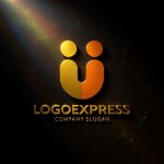 画像12: U字の人々の繋がりを表現した温かいロゴ (12)