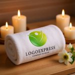 画像5: 人々の成長と自然の恵みを表現した円形ロゴ (5)