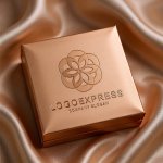 画像14: 優雅な黄金のフローラルサークルロゴ (14)