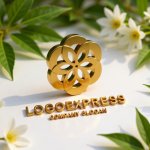 画像12: 優雅な黄金のフローラルサークルロゴ (12)