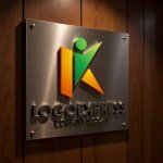 画像5: Kの文字と人が躍動する希望の成長ロゴ (5)