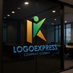 画像15: Kの文字と人が躍動する希望の成長ロゴ (15)