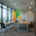 画像9: Kの文字と人が躍動する希望の成長ロゴ (9)