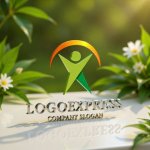 画像12: YX字と人の喜びを表す活力ロゴ (12)