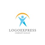 画像3: YX字と人の喜びを表す活力ロゴ (3)