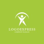 画像4: YX字と人の喜びを表す活力ロゴ (4)