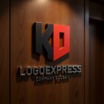 画像5: KDの文字が融合した堅牢なロゴ (5)