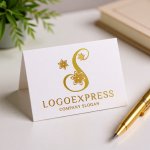 画像16: S字と花の可愛らしいロゴ (16)