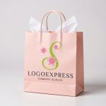 画像6: S字と花の可愛らしいロゴ (6)