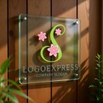 画像11: S字と花の可愛らしいロゴ (11)