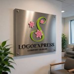 画像13: S字と花の可愛らしいロゴ (13)