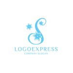 画像3: S字と花の可愛らしいロゴ (3)