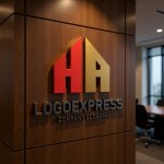 画像9: HA文字と家屋が織りなす堅実ロゴ (9)