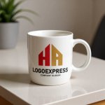 画像12: HA文字と家屋が織りなす堅実ロゴ (12)