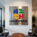 画像7: Hの文字を組み合わせた多角形コミュニティロゴ (7)