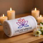 画像5: 美しい蓮の花のグラデーションロゴ (5)