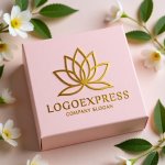 画像10: 美しい蓮の花のグラデーションロゴ (10)