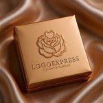 画像14: バラとハートの優雅なロゴ (14)
