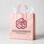 画像6: バラとハートの優雅なロゴ (6)