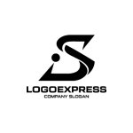 画像3: 洗練されたSと人のロゴ (3)
