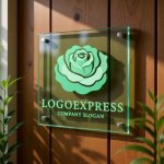 画像11: 幾重にも咲くバラが彩るエレガントなロゴ (11)