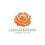 画像3: 幾重にも咲くバラが彩るエレガントなロゴ (3)