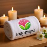 画像5: 咲き誇る花と葉の調和ロゴ (5)