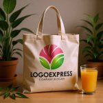 画像8: 咲き誇る花と葉の調和ロゴ (8)