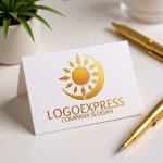 画像16: 太陽と月、羅針盤が導く希望のロゴ (16)