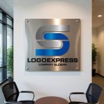 画像7: Sの流れる曲線と信頼のモダンロゴ (7)