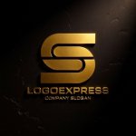 画像12: Sの流れる曲線と信頼のモダンロゴ (12)