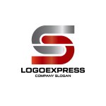 画像3: Sの流れる曲線と信頼のモダンロゴ (3)