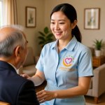 画像7: 手とハートが包む、優しさと幸福のロゴ (7)