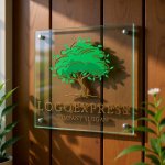 画像11: 豊かな緑の木が象徴する成長と生命力ロゴ (11)