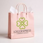 画像6: 水引で編んだハート型の四つ葉のクローバーのロゴ (6)