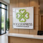 画像13: 水引で編んだハート型の四つ葉のクローバーのロゴ (13)