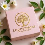 画像10: エレガントな円形ツリーロゴ (10)