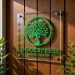 画像11: エレガントな円形ツリーロゴ (11)