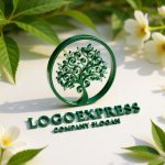 画像12: エレガントな円形ツリーロゴ (12)