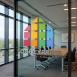 画像10: カラフルなモザイクハウスロゴ (10)