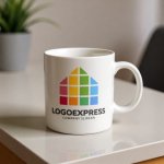 画像12: カラフルなモザイクハウスロゴ (12)