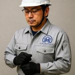 画像5: Mと家を描いた円形の不動産ロゴ (5)