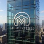 画像16: Mと家を描いた円形の不動産ロゴ (16)