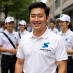 画像14: 重なり合うSで表現された信頼とスピードのロゴ (14)