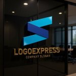 画像15: 重なり合うSで表現された信頼とスピードのロゴ (15)